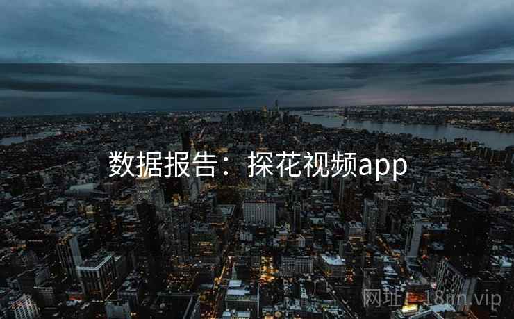 数据报告：探花视频app