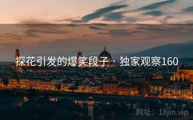 探花引发的爆笑段子 · 独家观察160